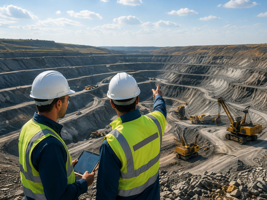 Connecting mining decision-makers
